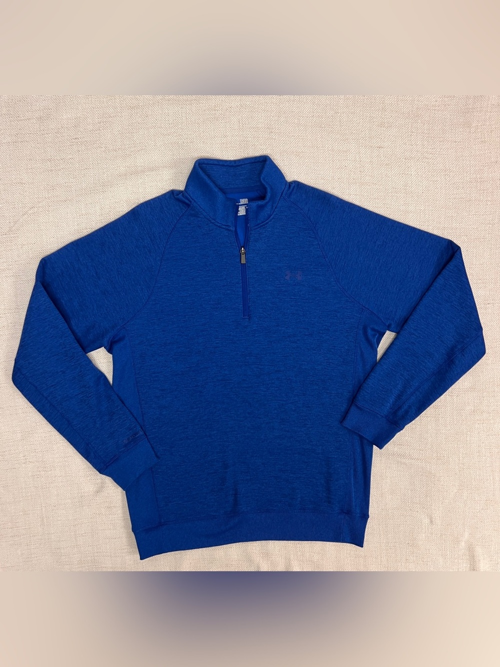 Under Armour Storm ColdGear 1/4 Zip Pullover Royal Blue Size L